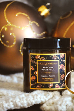 You Are Powerful Espresso Vanilla Mini Candleimage-alt