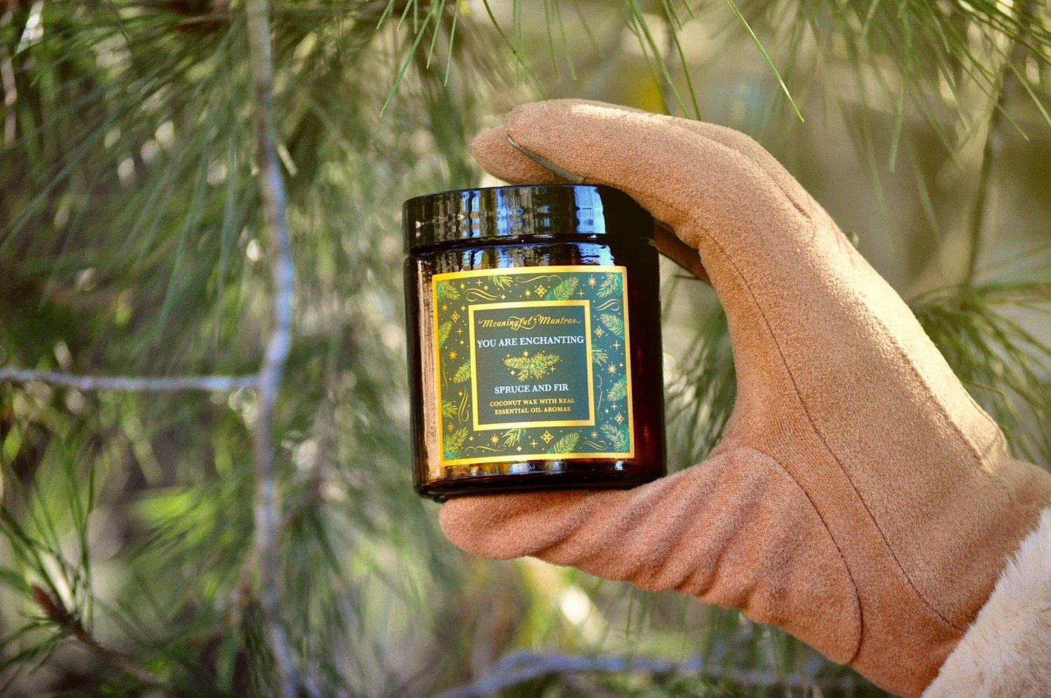 You Are Enchanting Spruce & Fir Mini Candleimage-alt