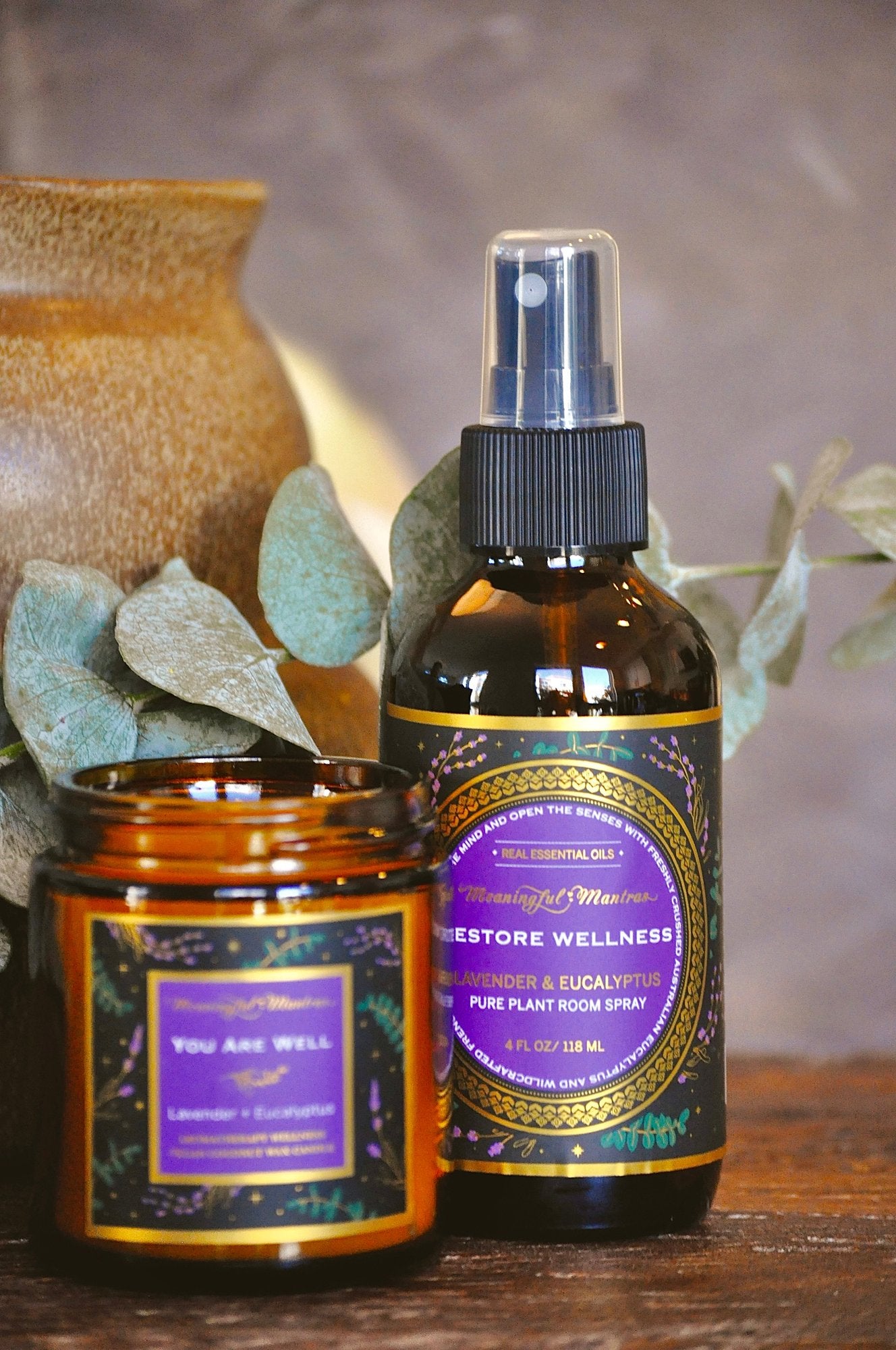 Restore Wellness Lavender & Eucalyptus Pure Plant Room Spray