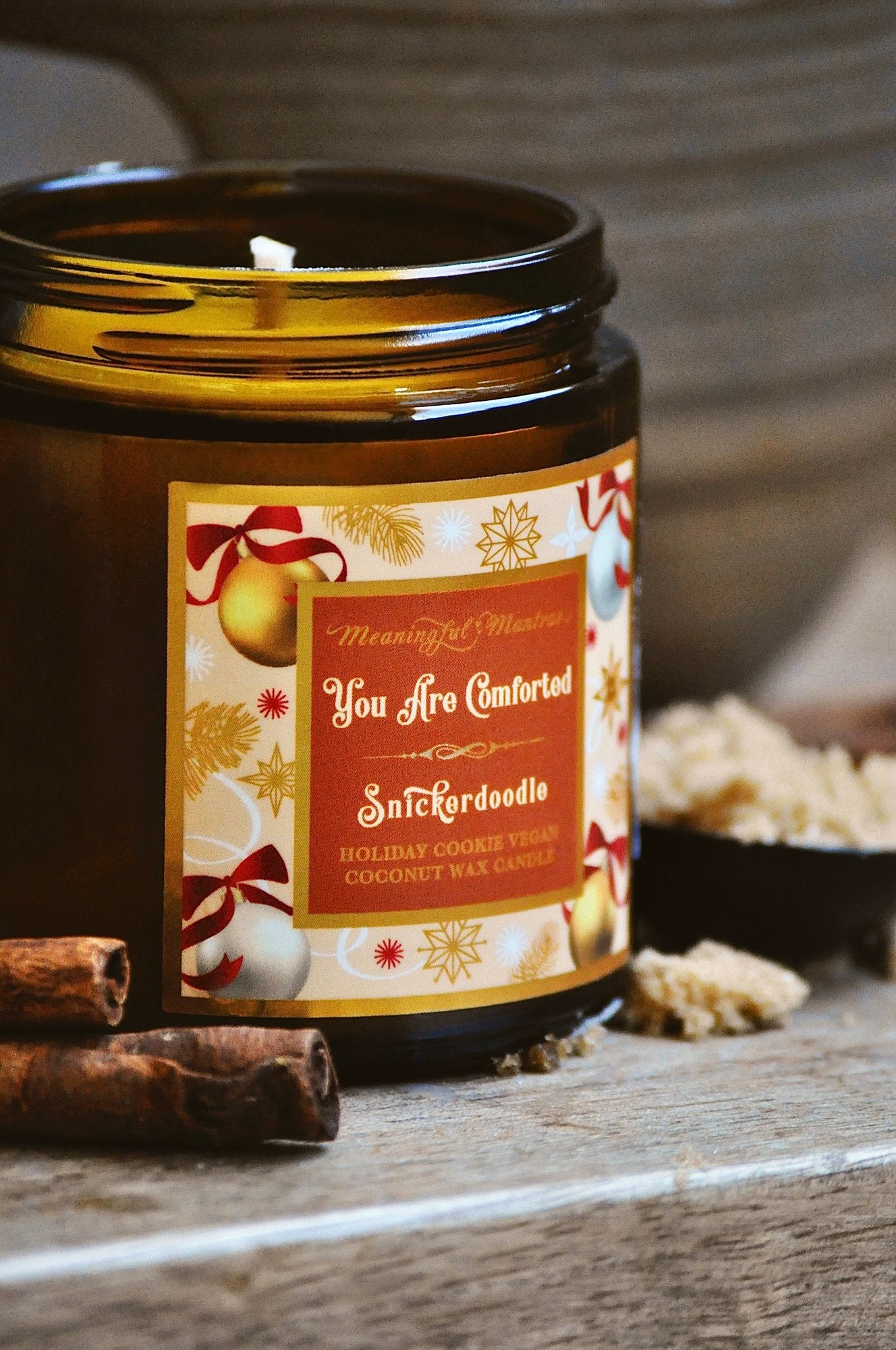 You Are Comforted Snickerdoodle Cookie Mini Candleimage-alt