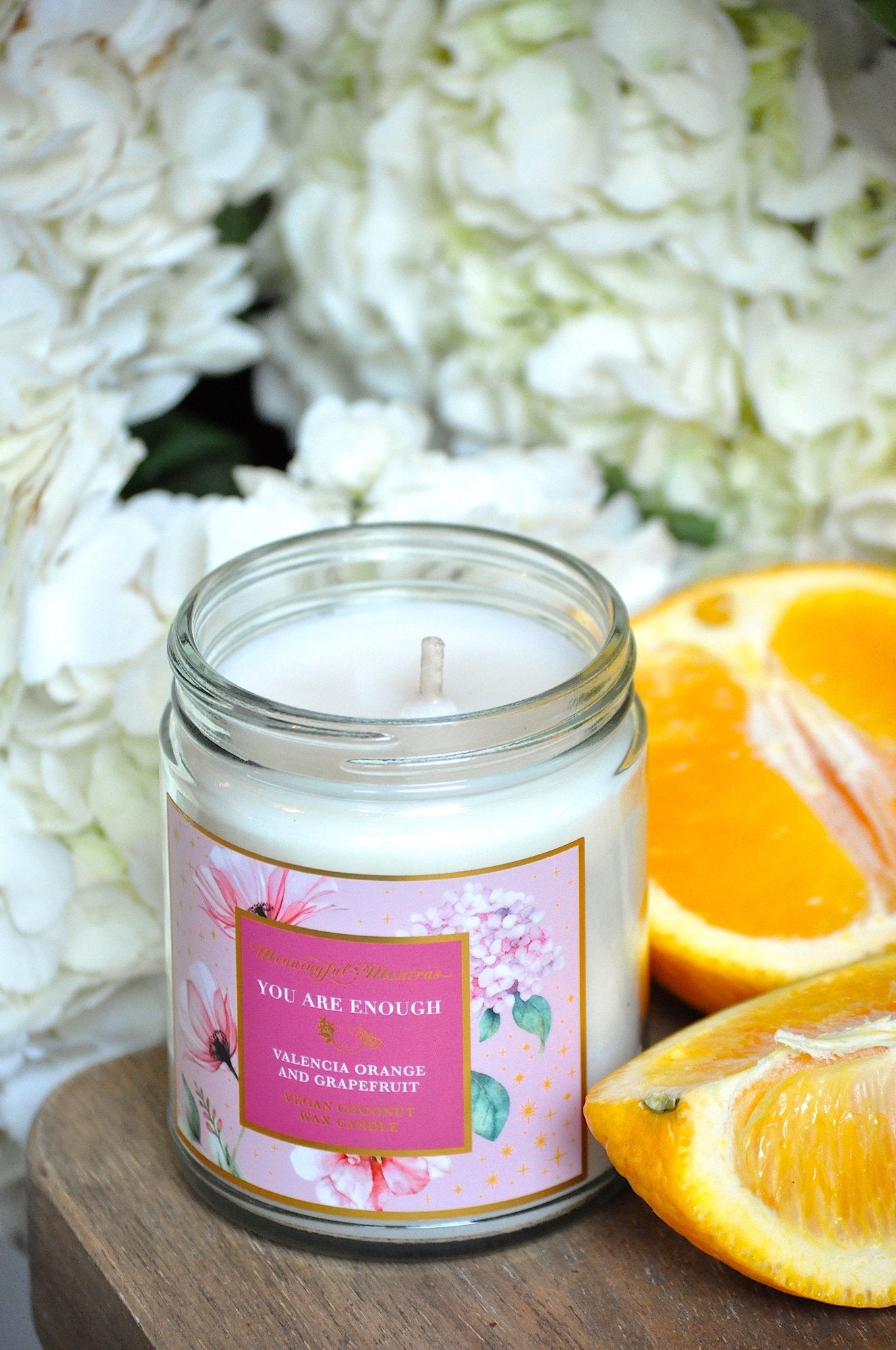 You Are Enough Valencia Orange & Grapefruit Candleimage-alt