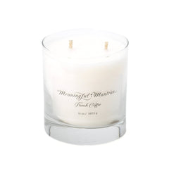 French Coffee 10oz Minimalistic Aromatherapy Candleimage-alt