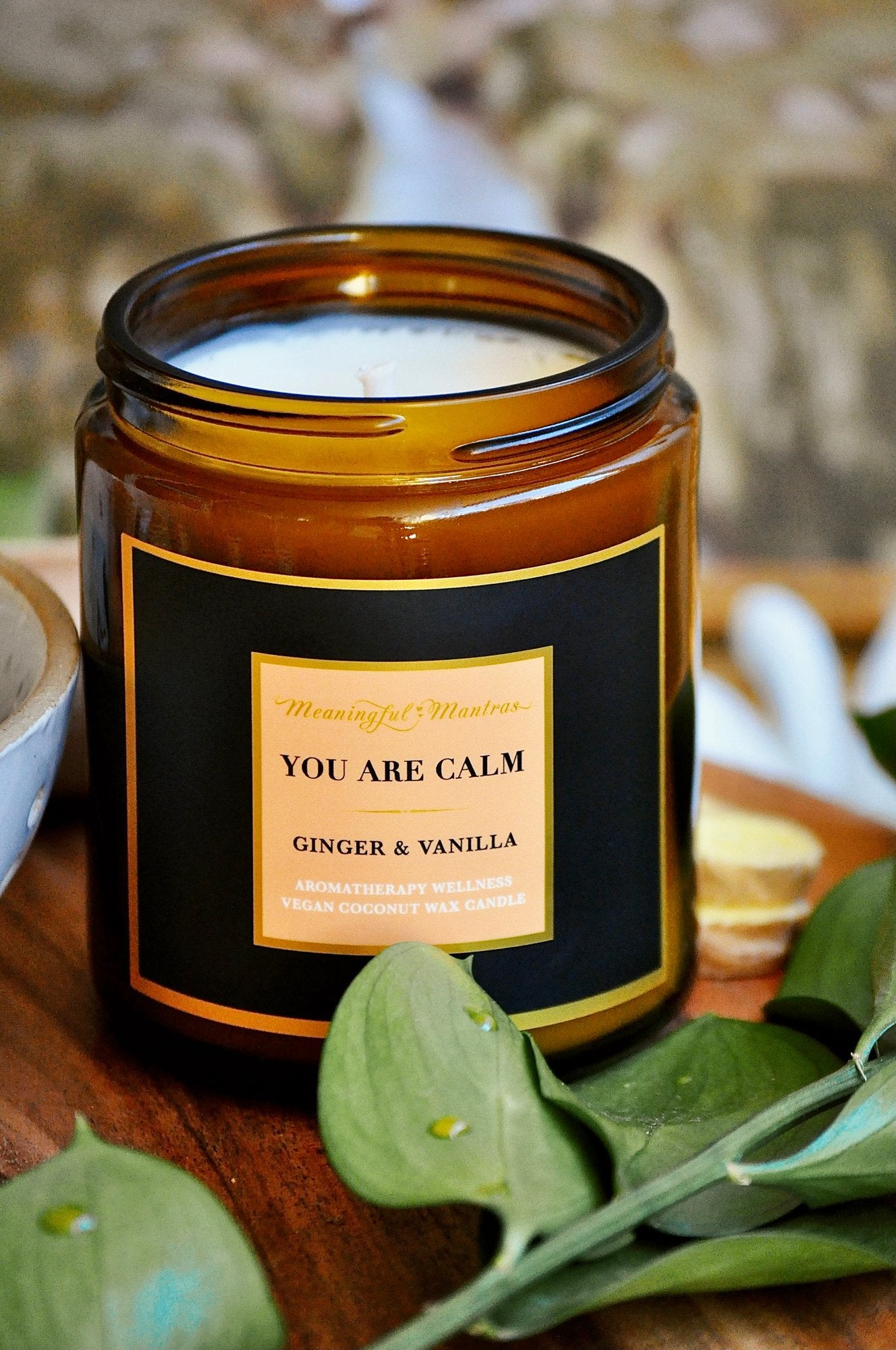 You Are Calm Ginger Vanilla Candleimage-alt