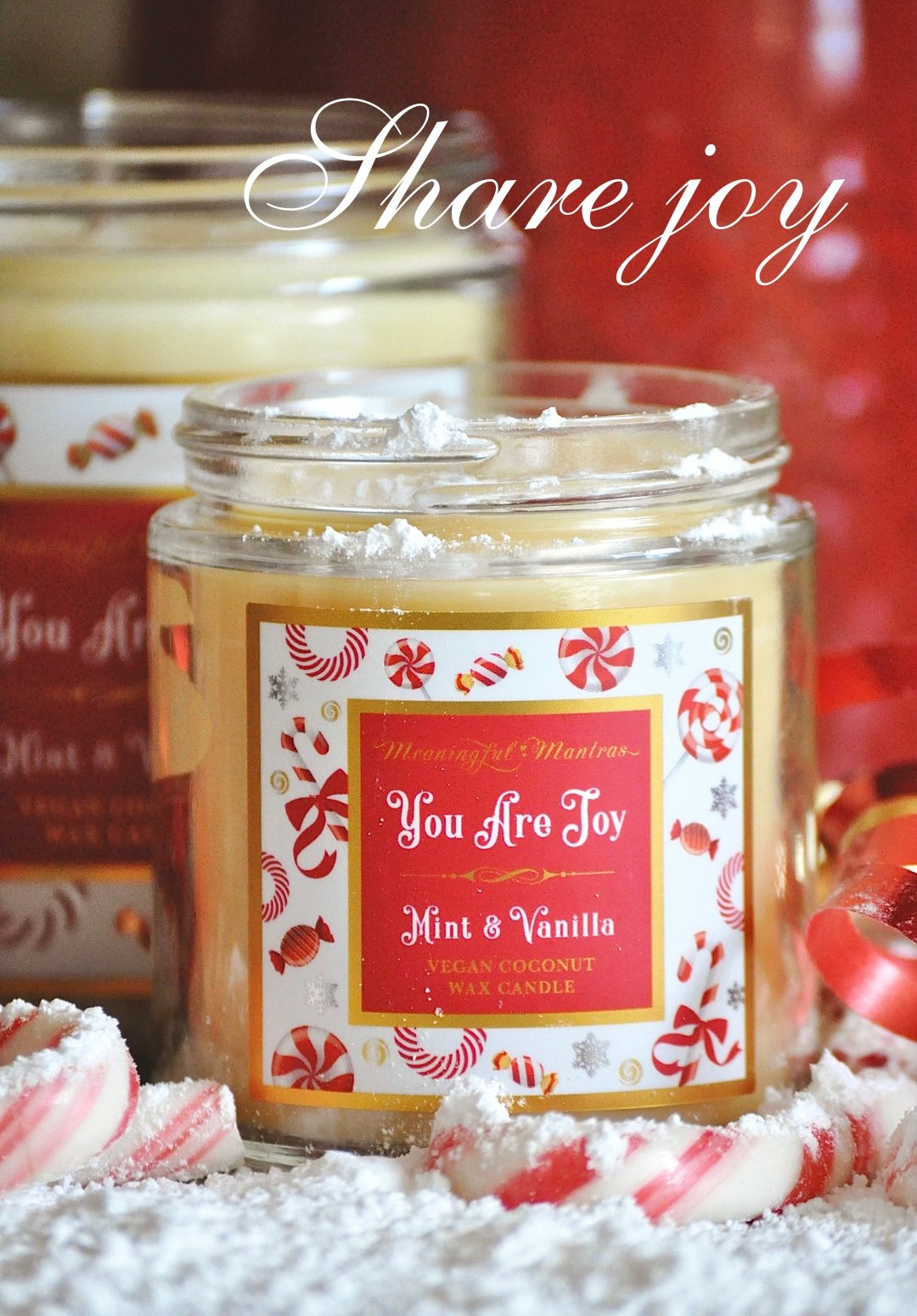 You Are Joy Mint & Vanilla Mini Candleimage-alt