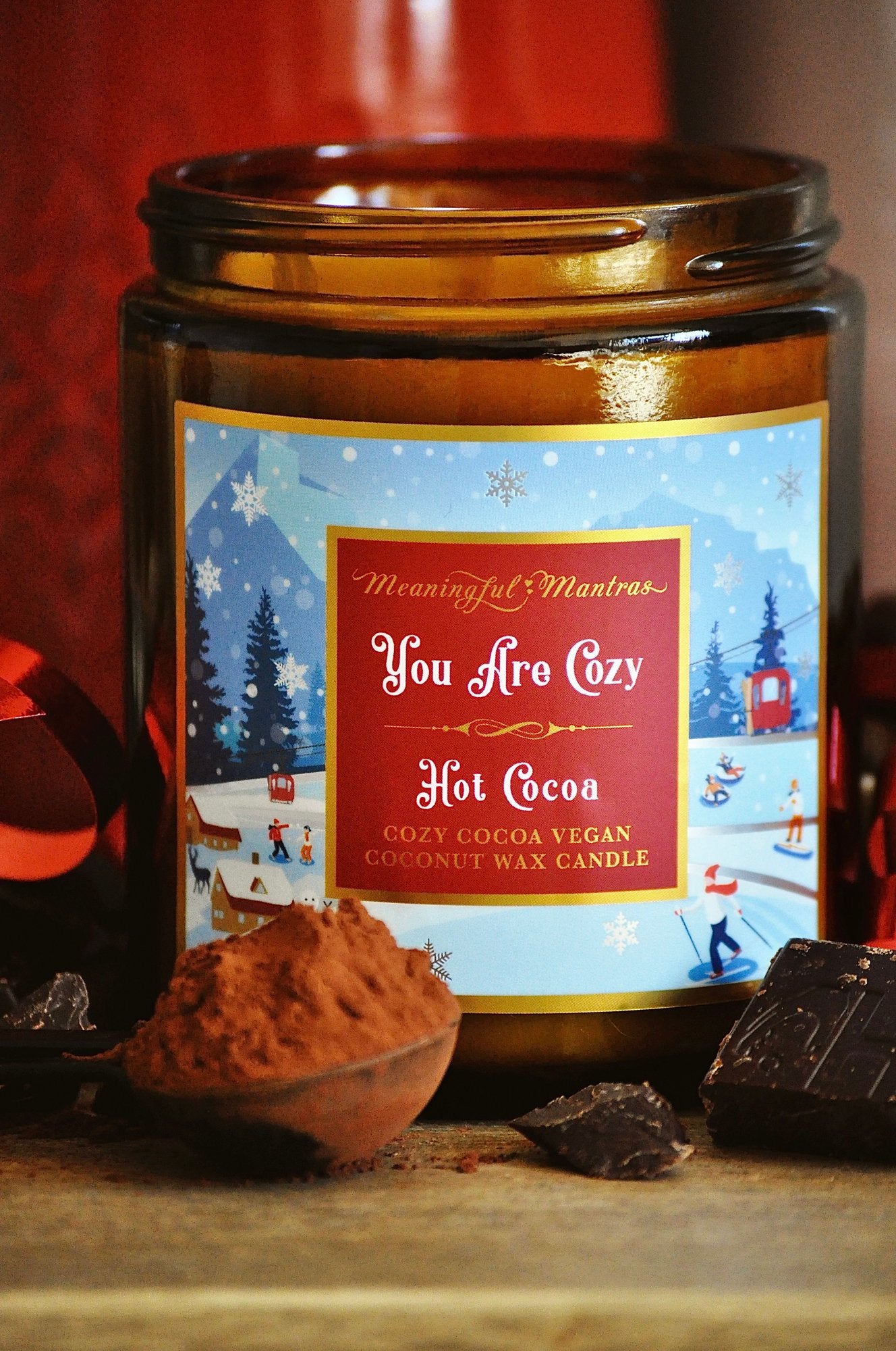 You Are Cozy Hot Cocoa Candle
