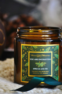 You Are Enchanting Spruce & Fir Mini Candleimage-alt