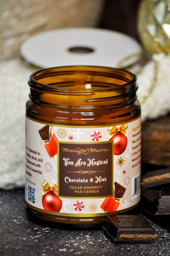 You Are Magical Chocolate & Mint Aromatherapy Candleimage-alt