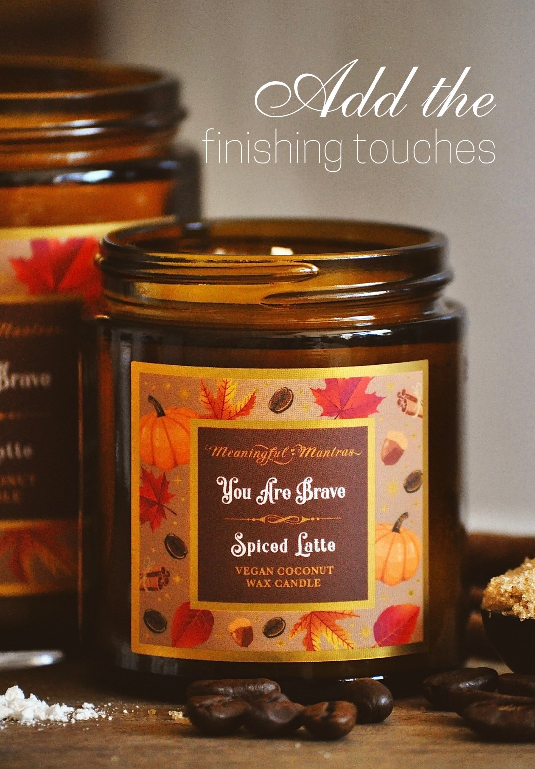 You Are Brave Spiced Latte Candleimage-alt