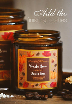 You Are Brave Spiced Latte Candleimage-alt