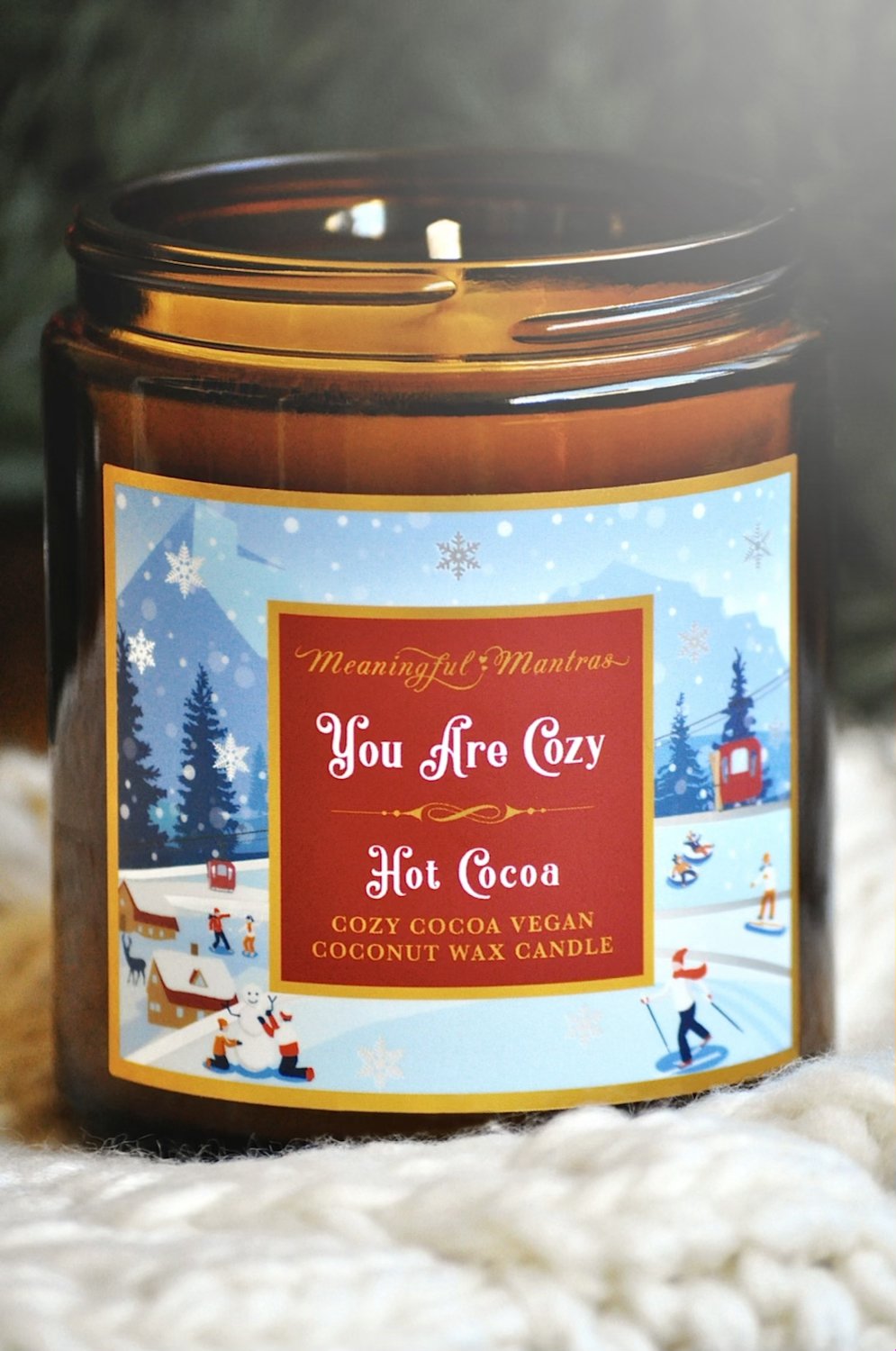 You Are Cozy Hot Cocoa Candle