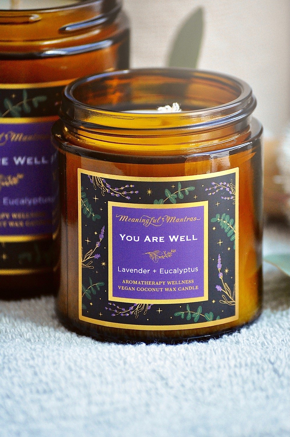 You Are Well Lavender & Eucalyptus Mini Candleimage-alt