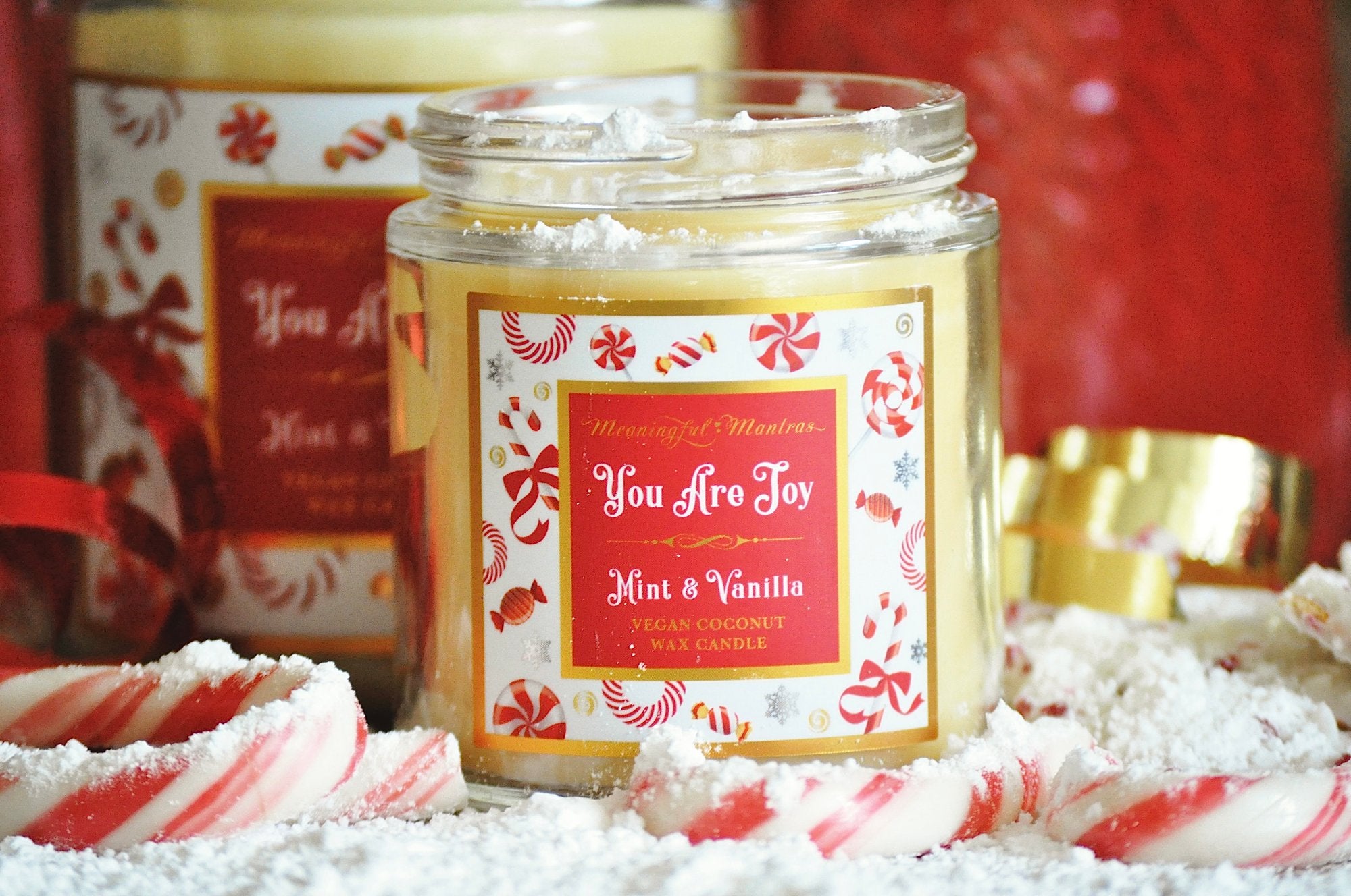 You Are Joy Mint & Vanilla Mini Candleimage-alt