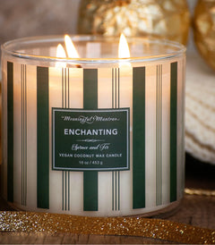 Festive 3-Wick Spruce & Fir 16oz Candleimage-alt