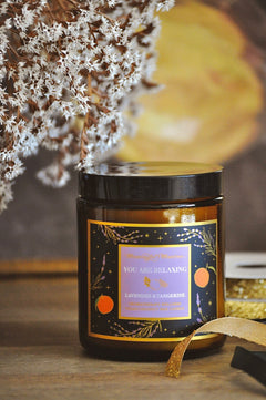 You Are Relaxing Lavender & Tangerine Candleimage-alt