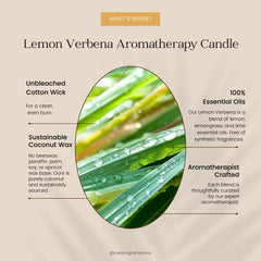 Clarity Lemon Verbena Natural Candle 8oz Kaia Collectionimage-alt