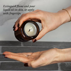 Mantra Glow Beauty Massage Candle Duoimage-alt