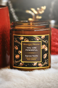 You Are Powerful Espresso Vanilla Candleimage-alt