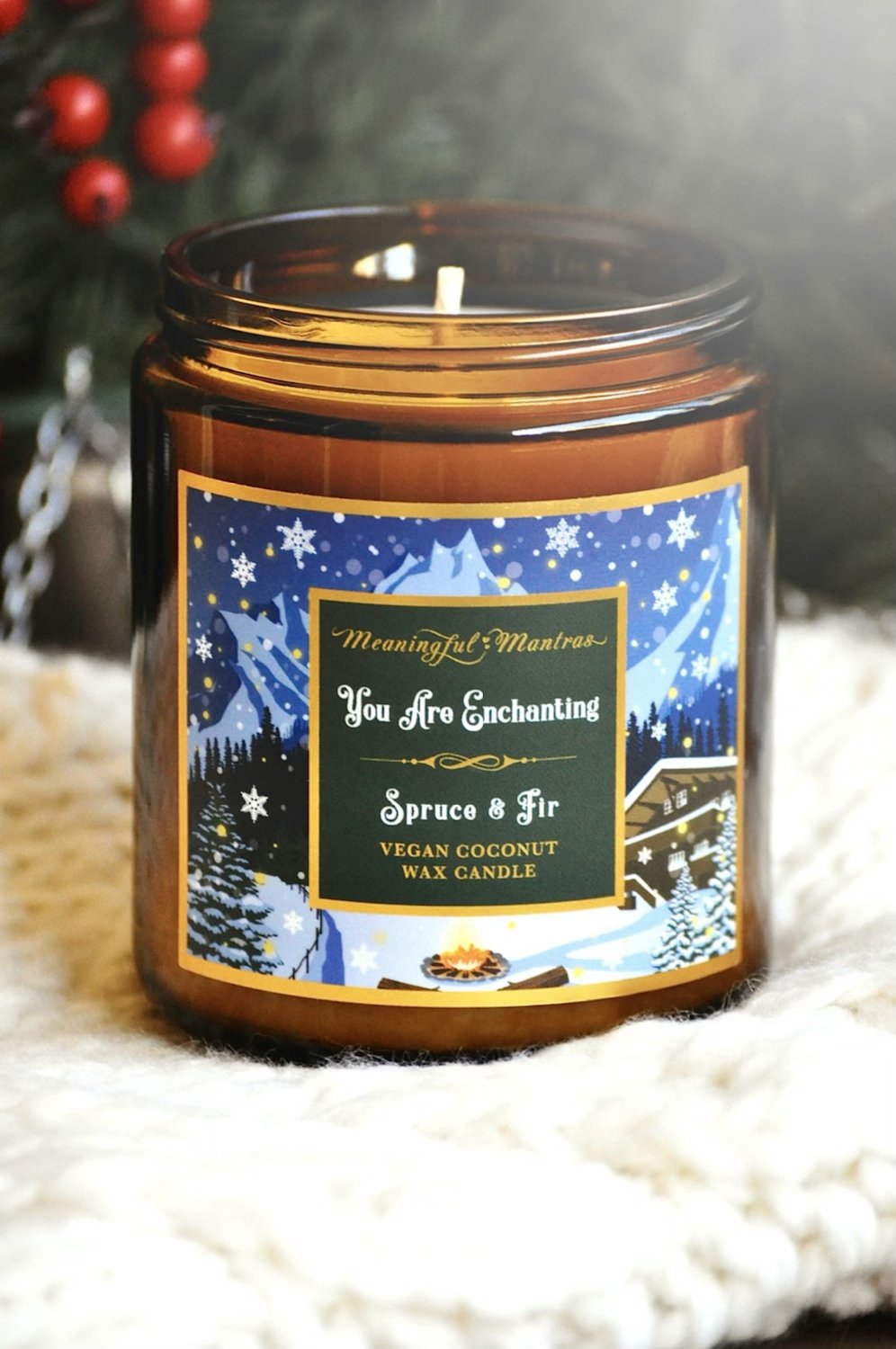 You Are Enchanting Spruce and Fir Candleimage-alt