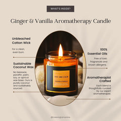 You Are Calm Ginger Vanilla Candleimage-alt