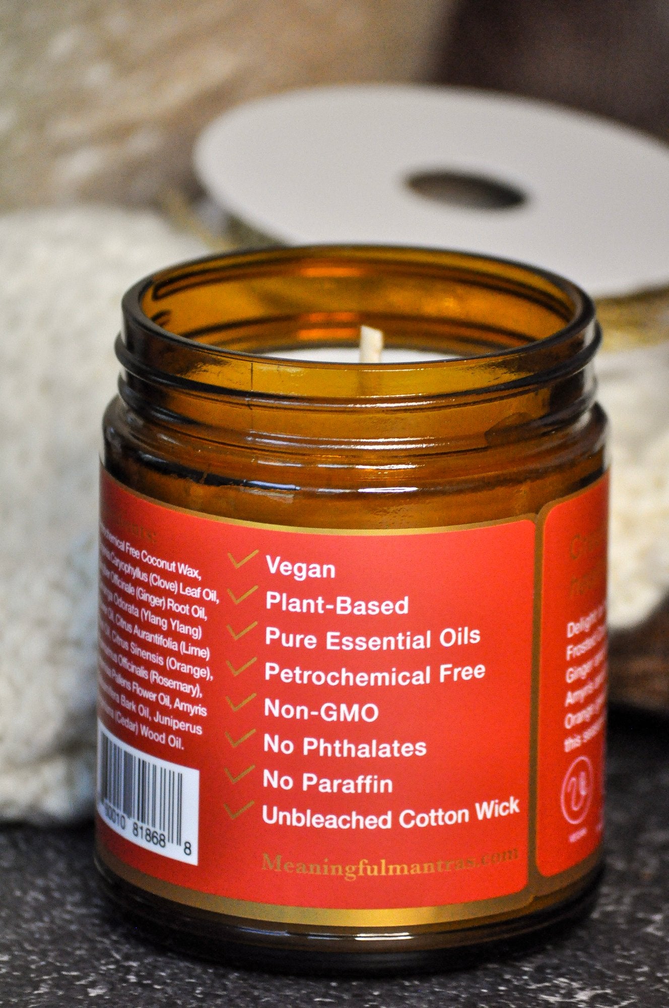 You Are Cheerful Frosted Cranberry Candleimage-alt