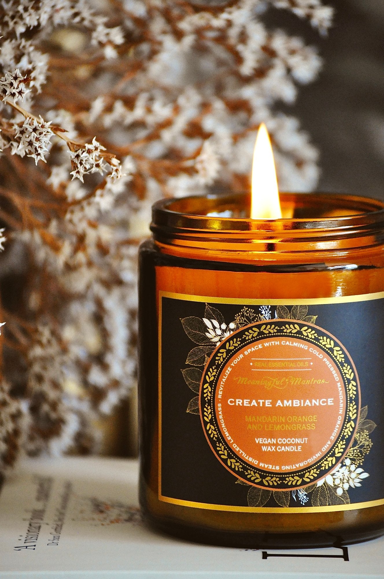 Create Ambiance Mandarin Orange & Lemongrass Candleimage-alt