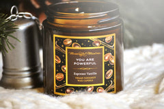 You Are Powerful Espresso Vanilla Mini Candleimage-alt