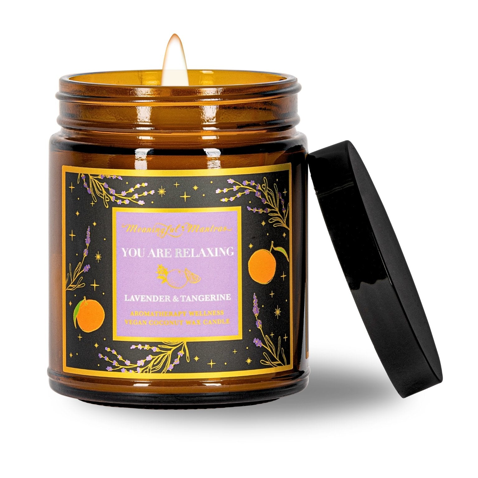 You Are Relaxing Lavender & Tangerine Candleimage-alt