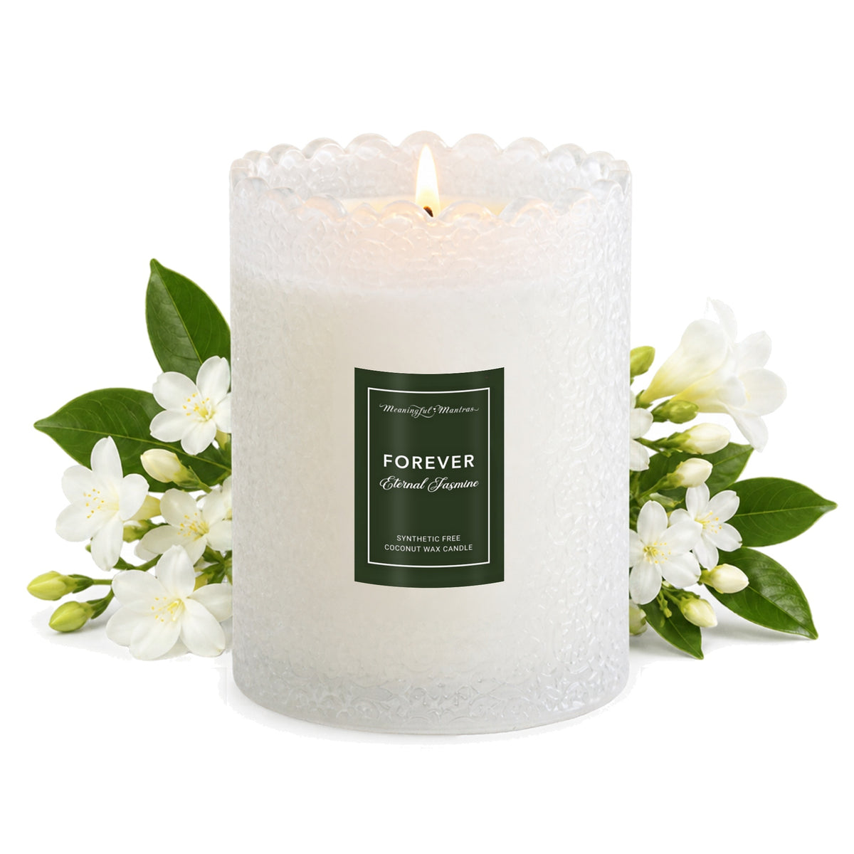 Forever Eternal Jasmine Natural Candle 8oz Kaia Collectionimage-alt