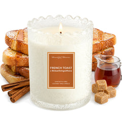 French Toast x @cleanlivingwithava Natural Candle 8oz Kaia Collectionimage-alt
