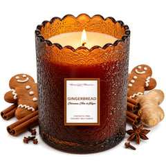 Gingerbread Natural Candle 8oz Kaia Collectionimage-alt
