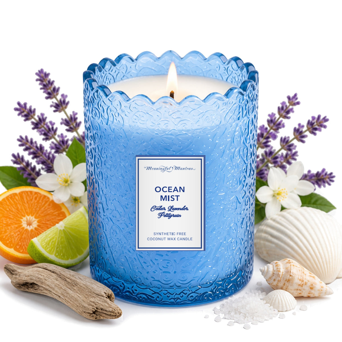 Ocean Mist Natural Candle 8oz Kaia Collectionimage-alt