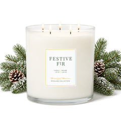Festive Fir Natural Candle 55oz Rosaline Collectionimage-alt
