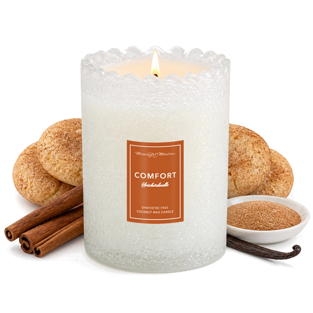 Snickerdoodle Natural Candle 8oz Kaia Collectionimage-alt