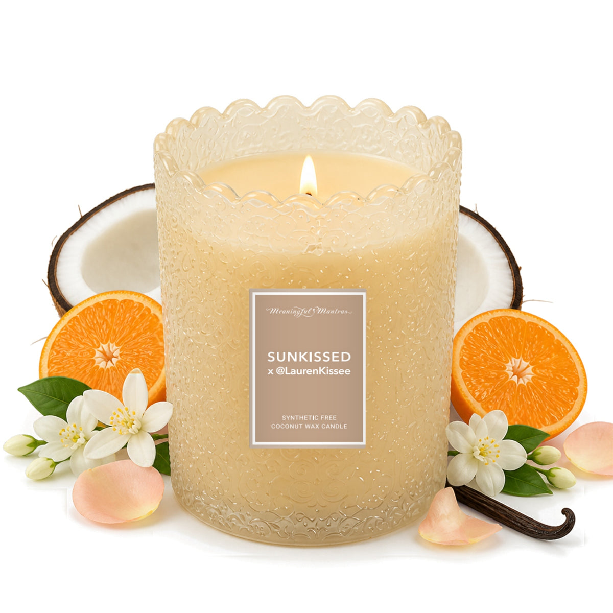 Sunkissed x @LaurenKissee Natural Candle 8oz Kaia Collectionimage-alt