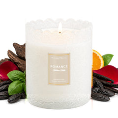 Romance Tahitian Tonka Natural Candle 8oz Kaia Collectionimage-alt