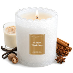 Vanilla Eggnog Natural Candle 8oz Kaia Collectionimage-alt