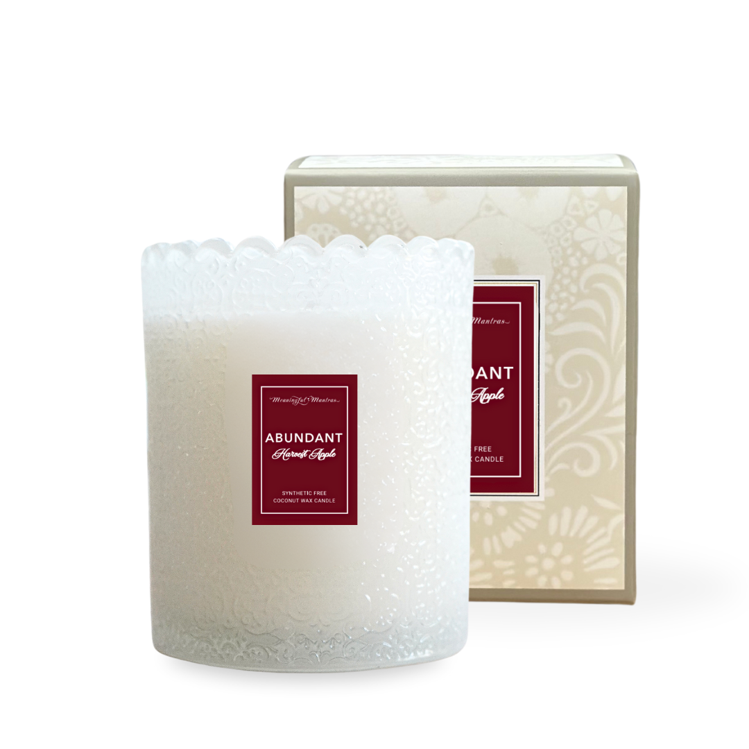 Harvest Apple Natural Candle 8oz Kaia Collection