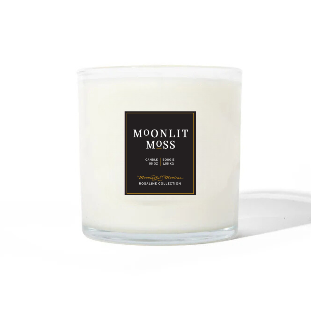 Meditation Moonlit Moss Natural Candle 55oz Rosaline Collectionimage-alt