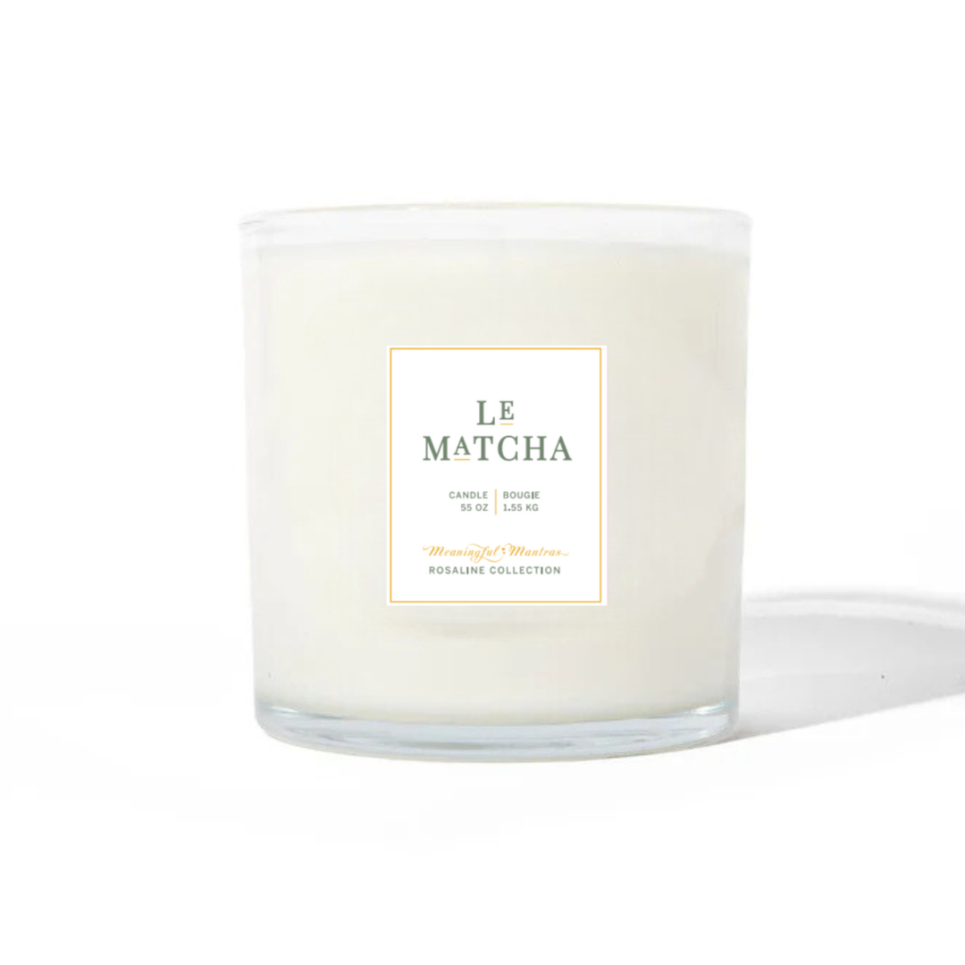 Le Matcha Natural Candle 55oz Rosaline Collectionimage-alt