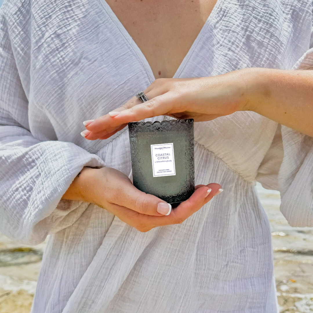 Coastal Citrus x @CleanLivingKarly Natural Candle 8oz Kaia Collectionimage-alt
