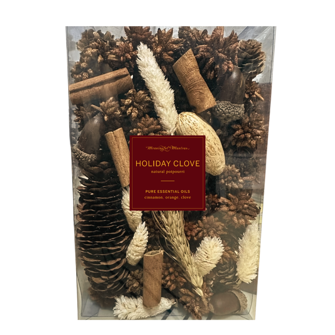 Holiday Clove 100% Natural Potpourri Pure Essential Oils