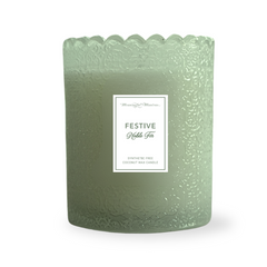 Festive Noble Fir Natural Candle 8oz Kaia Collectionimage-alt