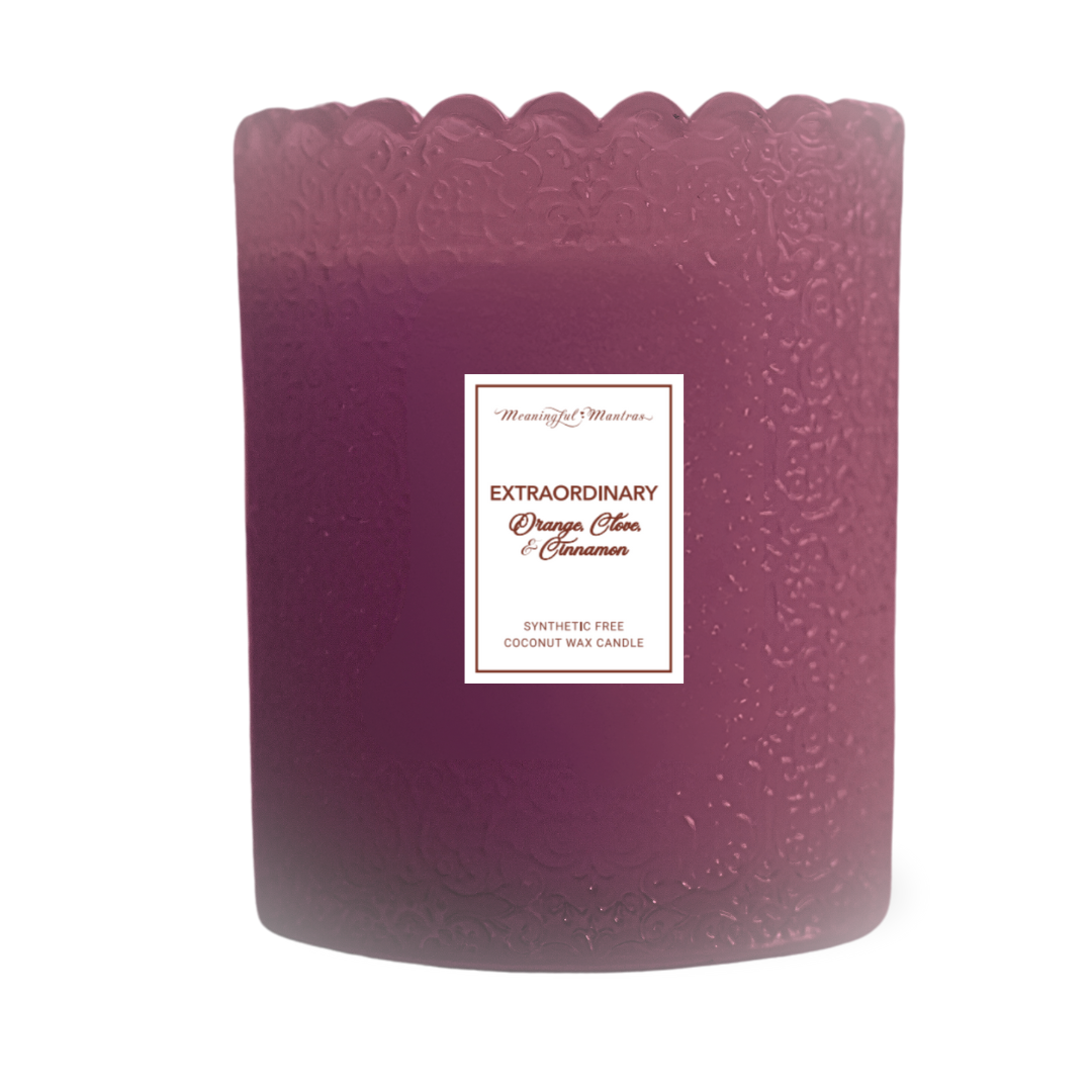 Extraordinary Cinnamon Spice 8oz Natural Candle Kaia Collection