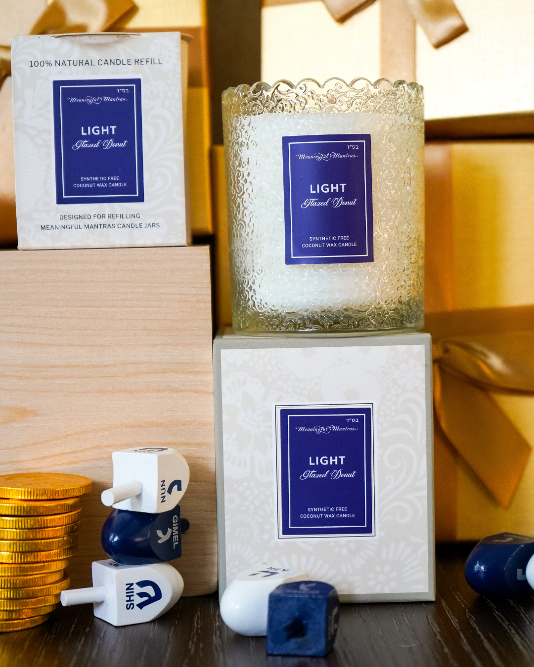 Glazed Donut Natural Candle 8oz Kaia Collectionimage-alt