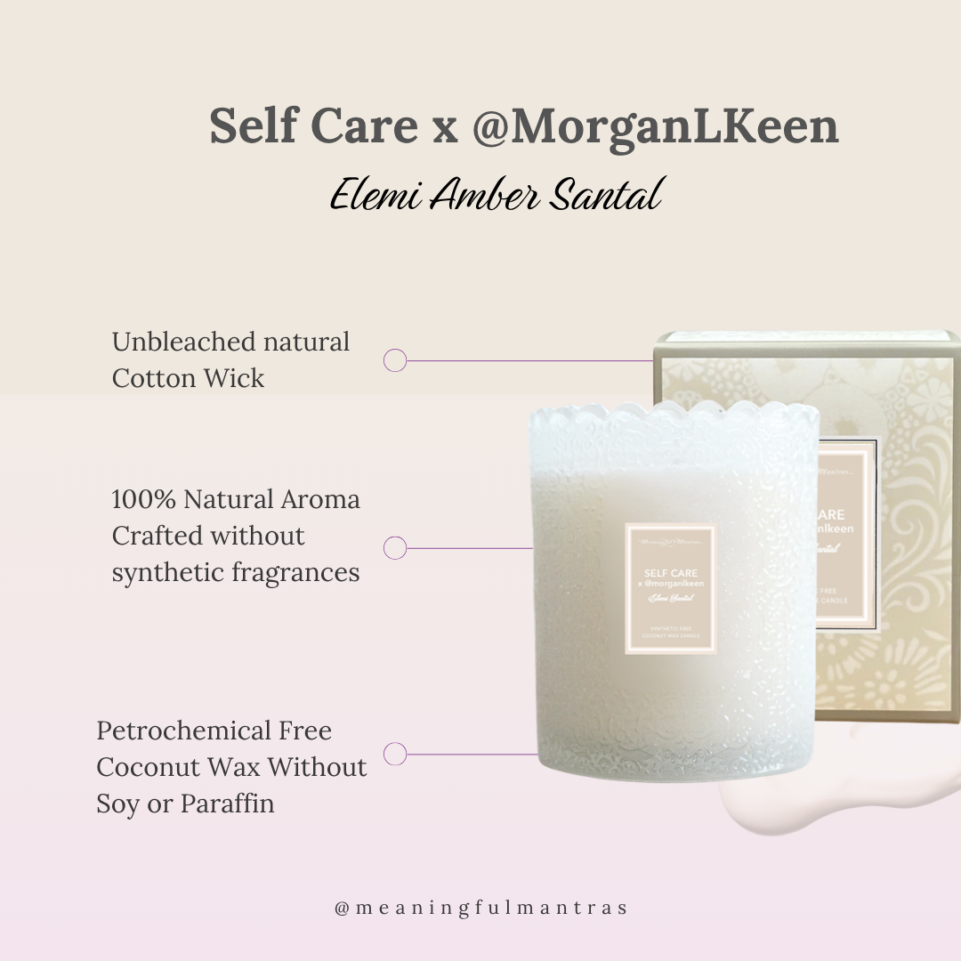 Self Care x @Morganlkeen Natural Candle 8oz Kaia Collectionimage-alt