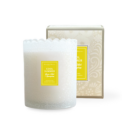 Cool Summer Lemon Mint Natural Candle 8oz Kaia Collectionimage-alt