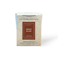 Spiced Latte Natural Candle 8oz Kaia Collection Refillimage-alt