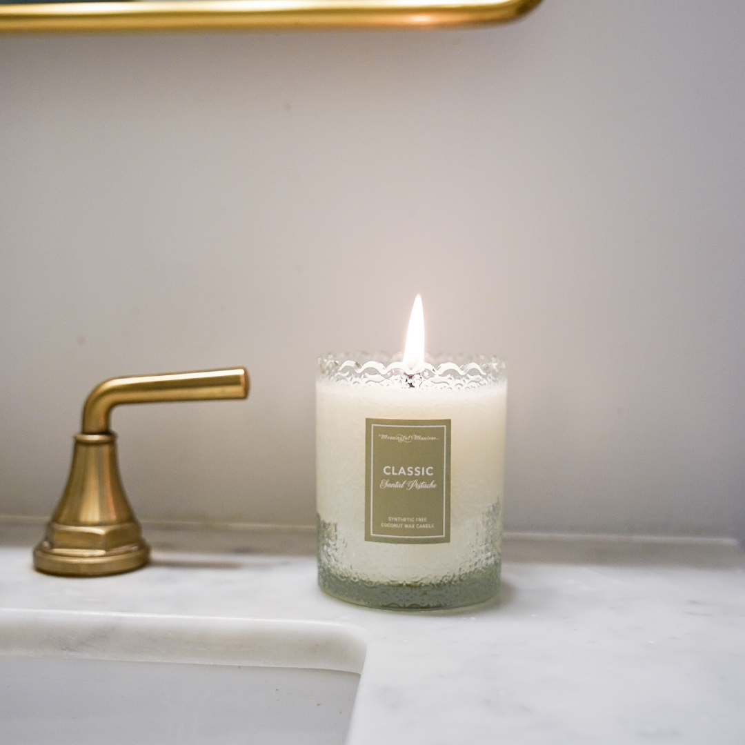 Meaningful Mantras Santal Pistache Candle - Thumbnail 3