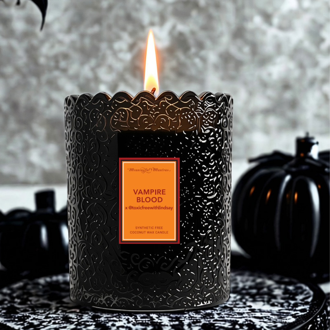 Vampire Blood x @toxicfreewithlindsay Natural Candle 8oz Kaia Collectionimage-alt