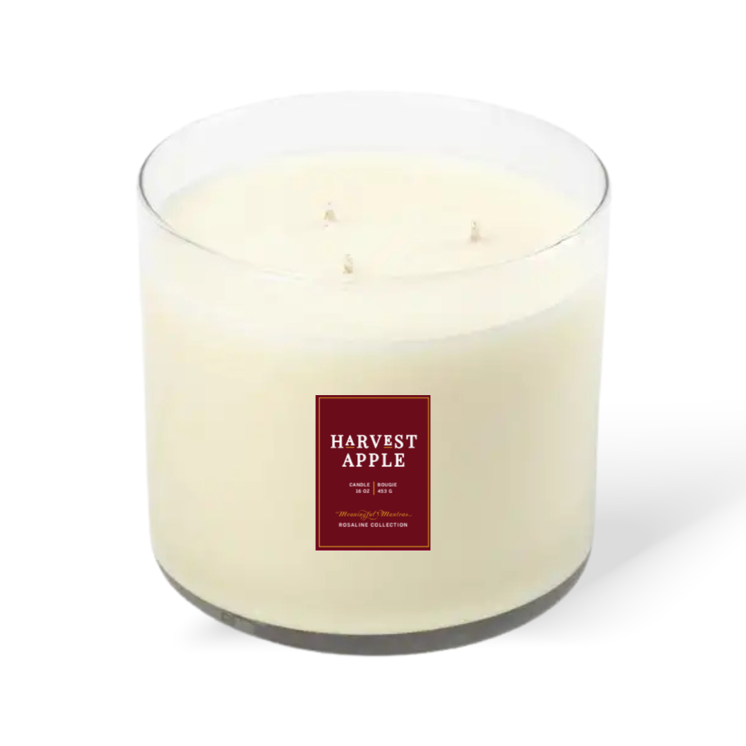 Harvest Apple Natural Candle 16oz 3-Wick